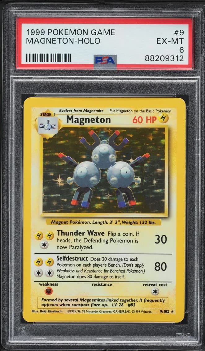 Magneton-Holo, Game, PSA 6