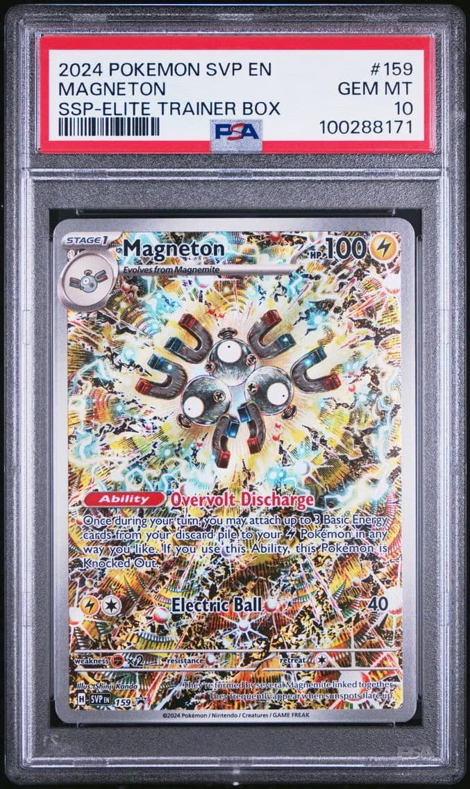 Magneton, SV Black Star Promo, PSA 10