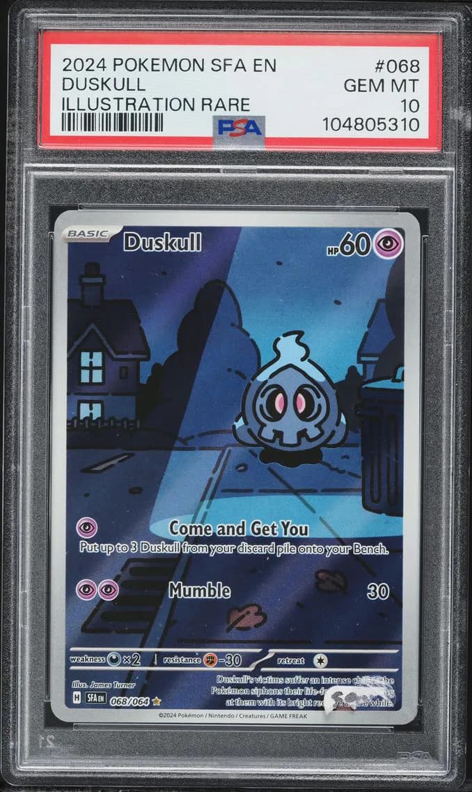 Duskull, Shrouded Fable, PSA 10