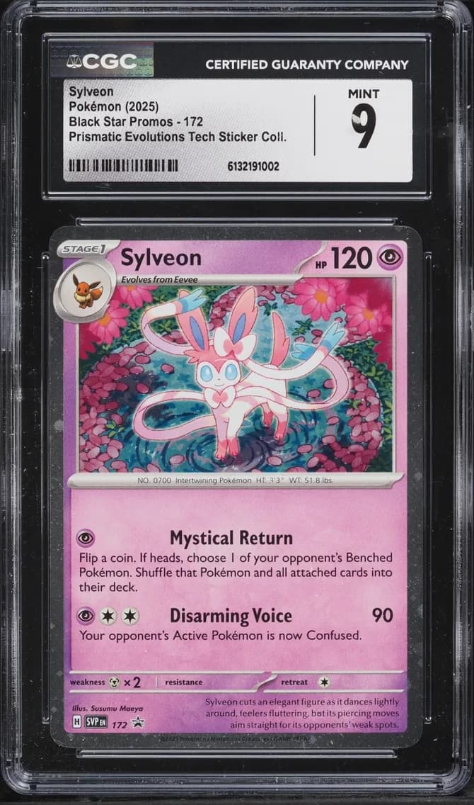 Sylveon, Black Star Promos - Scarlet & Violet SVP EN, CGC 9