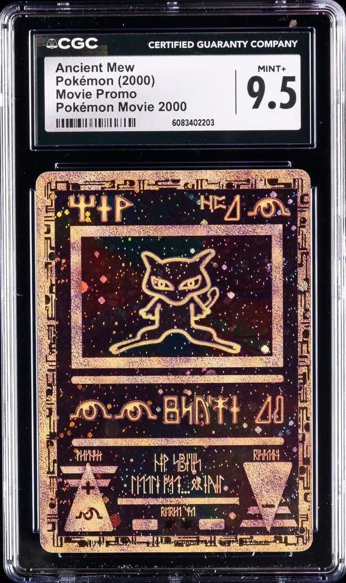 Ancient Mew, Movie Promo, CGC 9.5