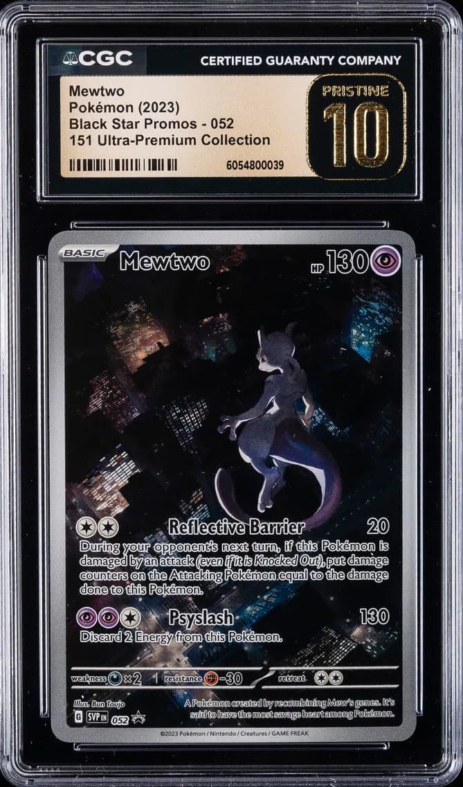 Mewtwo, Black Star Promos - Scarlet & Violet SVPEN, CGC 10