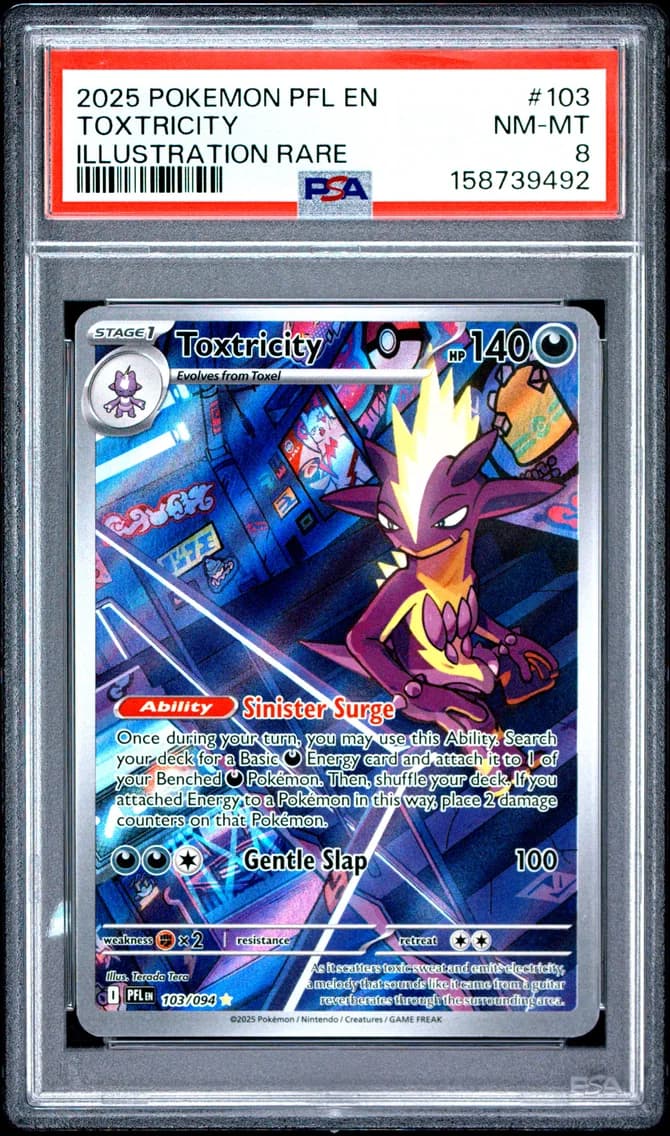 Toxtricity, Phantasmal Flames, PSA 8