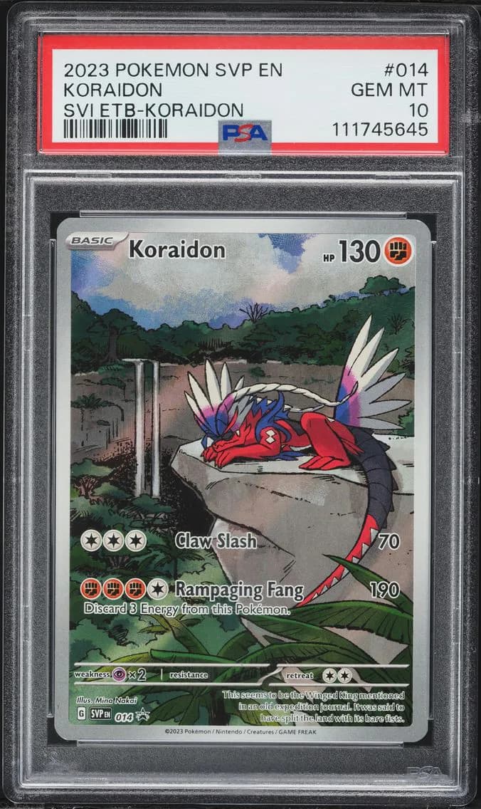 Koraidon, SV Black Star Promo, PSA 10