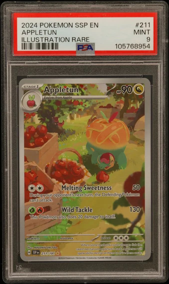 Appletun, Surging Sparks, PSA 9