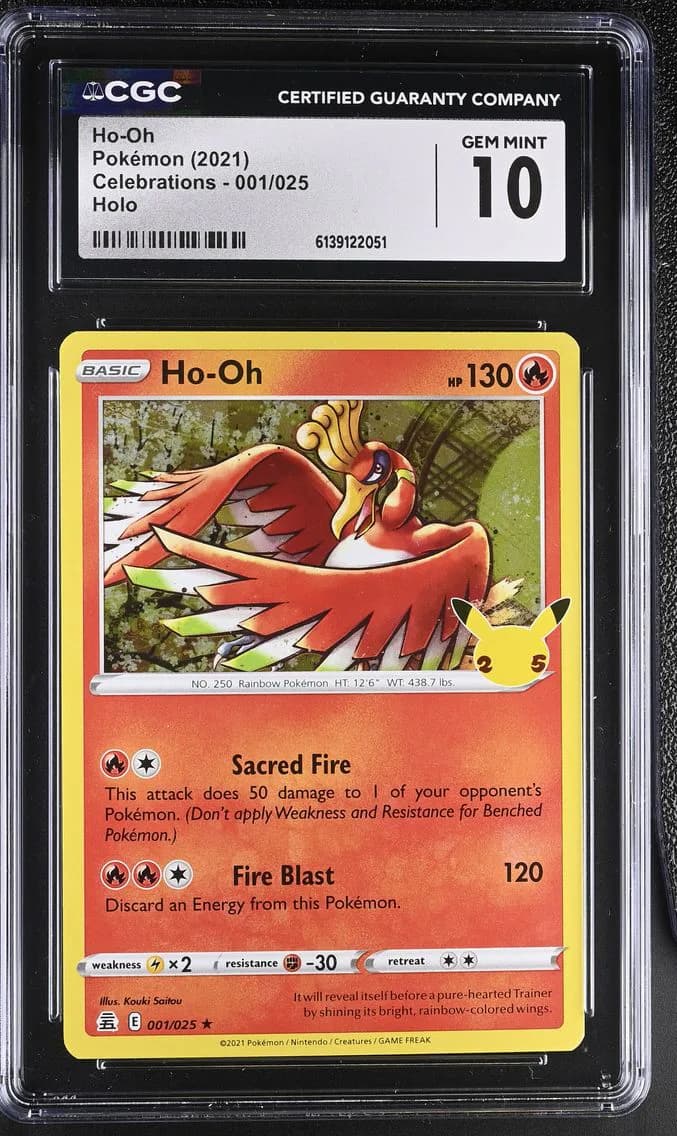 Ho-Oh, Celebrations, CGC 10