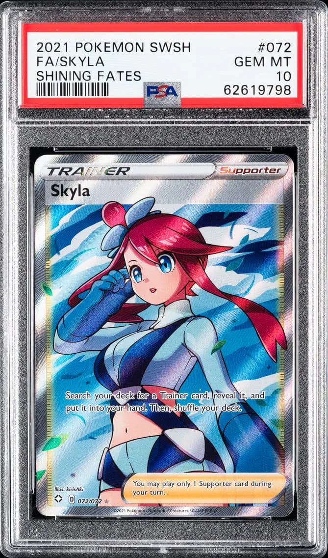 Skyla, Sword & Shield Shining Fates, PSA 10