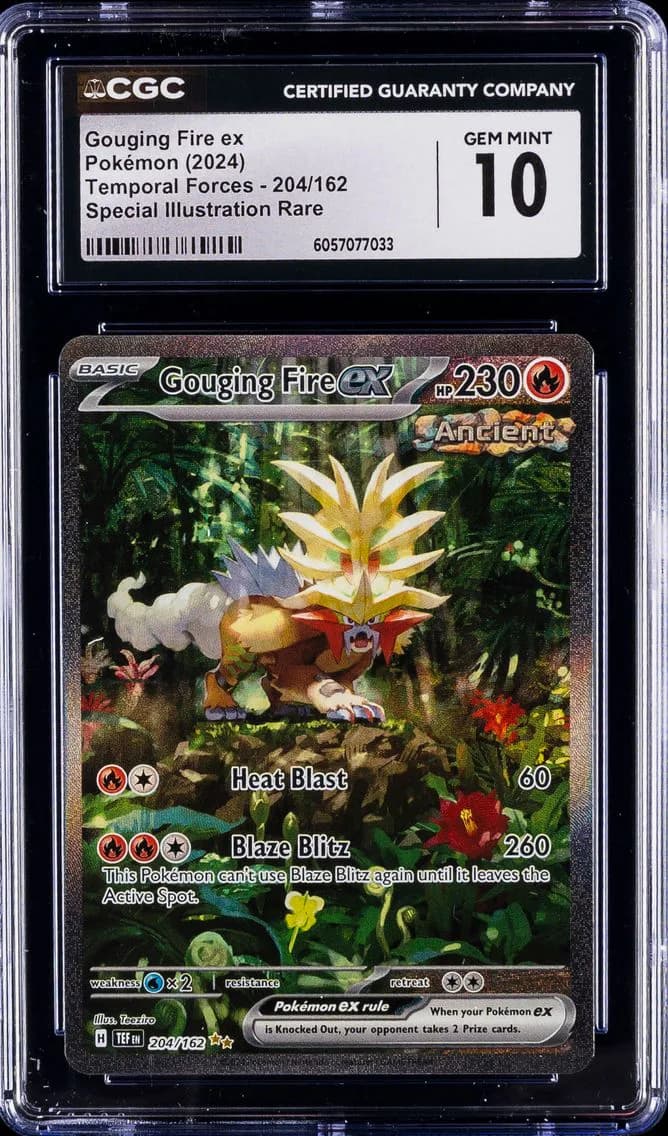 Gouging Fire ex, Temporal Forces, CGC 10