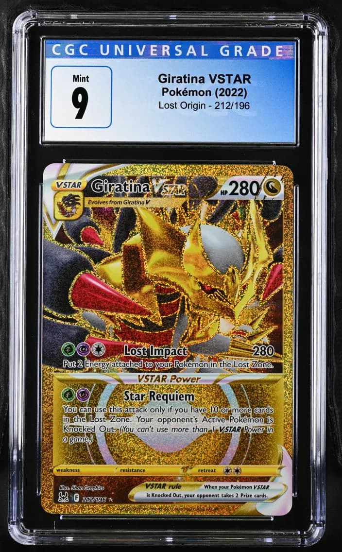 Giratina VSTAR, Lost Origin, CGC 9