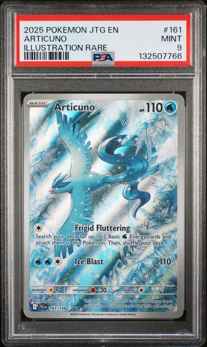 Articuno, Journey Together, PSA 9