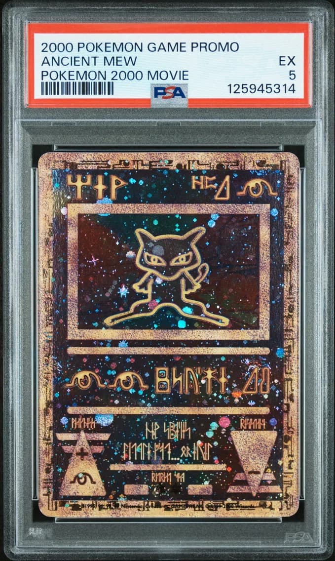 Ancient Mew, Game Movie, PSA 5