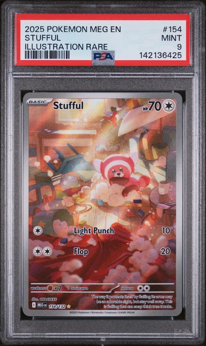 Stufful, Mega Evolution, PSA 9