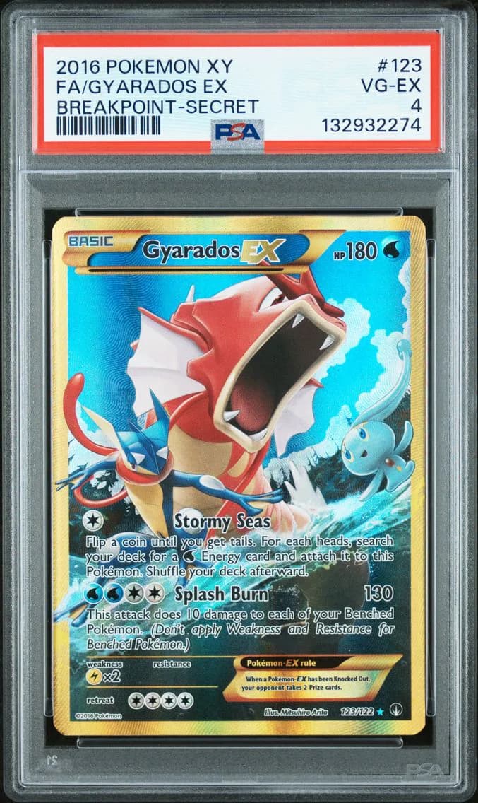 Gyarados EX, XY Breakpoint, PSA 4