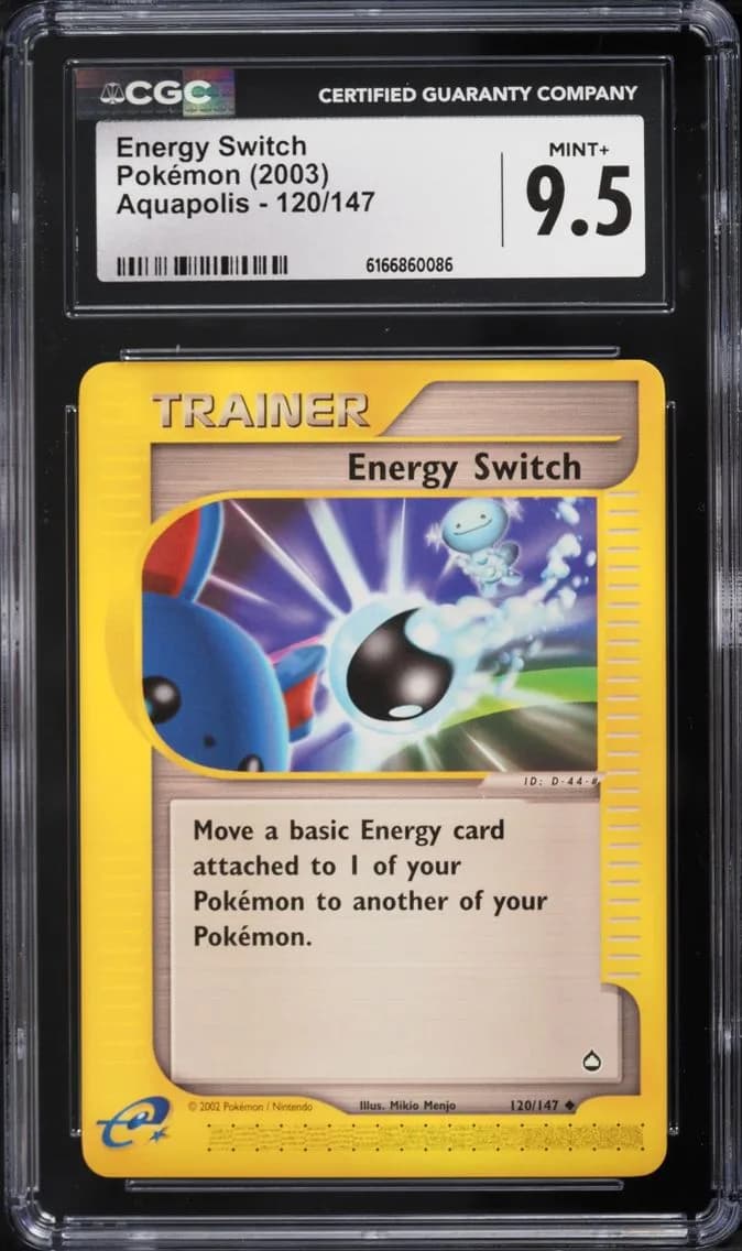 Energy Switch, Aquapolis, CGC 9.5