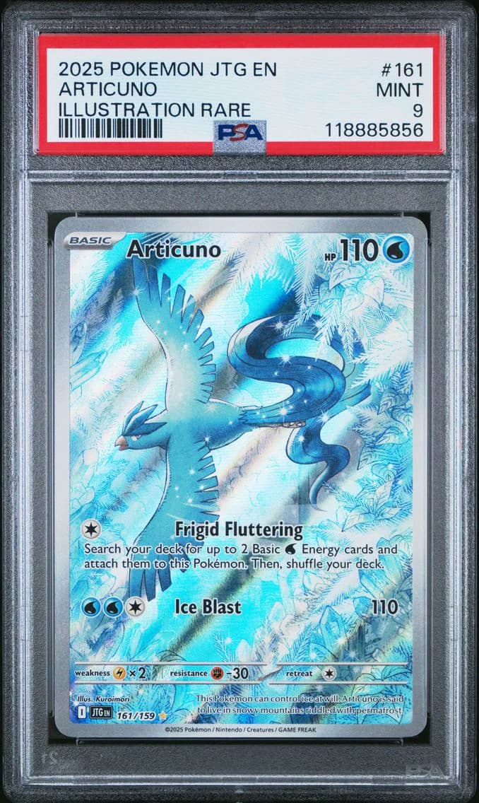 Articuno, Journey Together, PSA 9