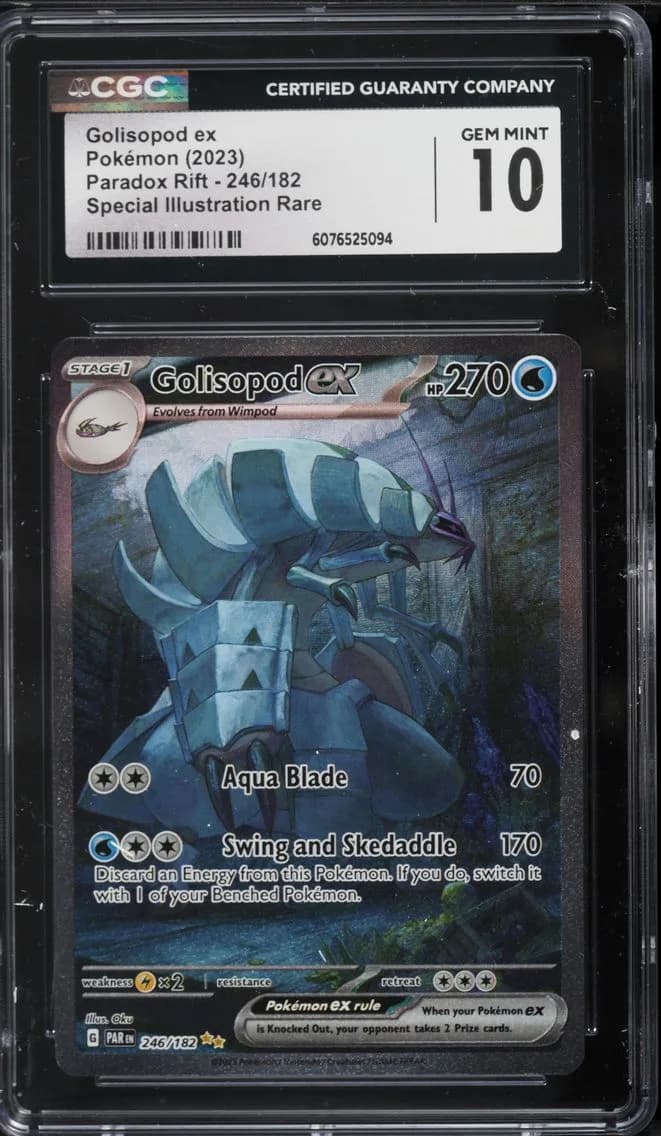 Golisopod EX, Paradox Rift, CGC 10