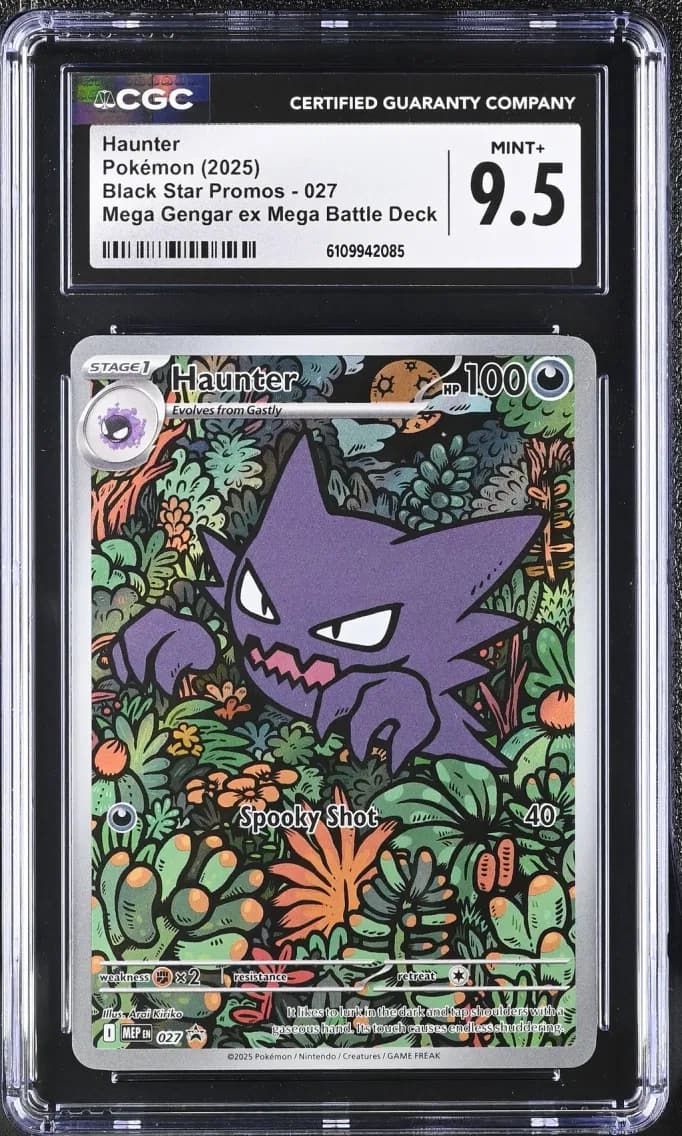 Haunter, Black Star Promos - Mega Evolution MEP EN, CGC 9.5