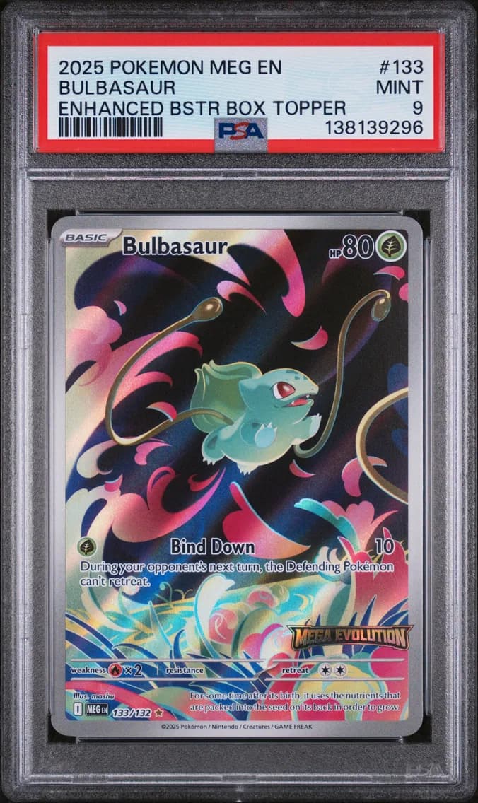Bulbasaur, Mega Evolution, PSA 9