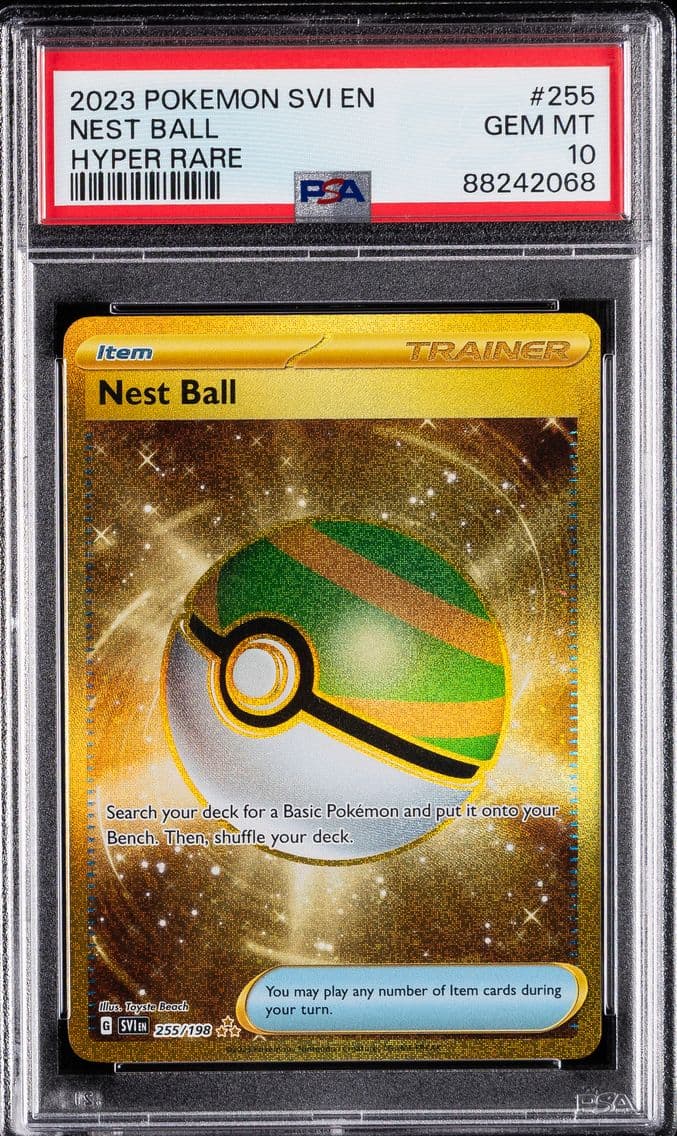 Nest Ball, Scarlet & Violet, PSA 10