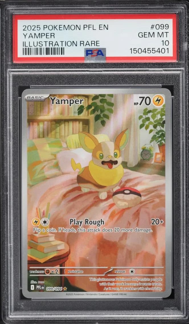 Yamper, Phantasmal Flames, PSA 10