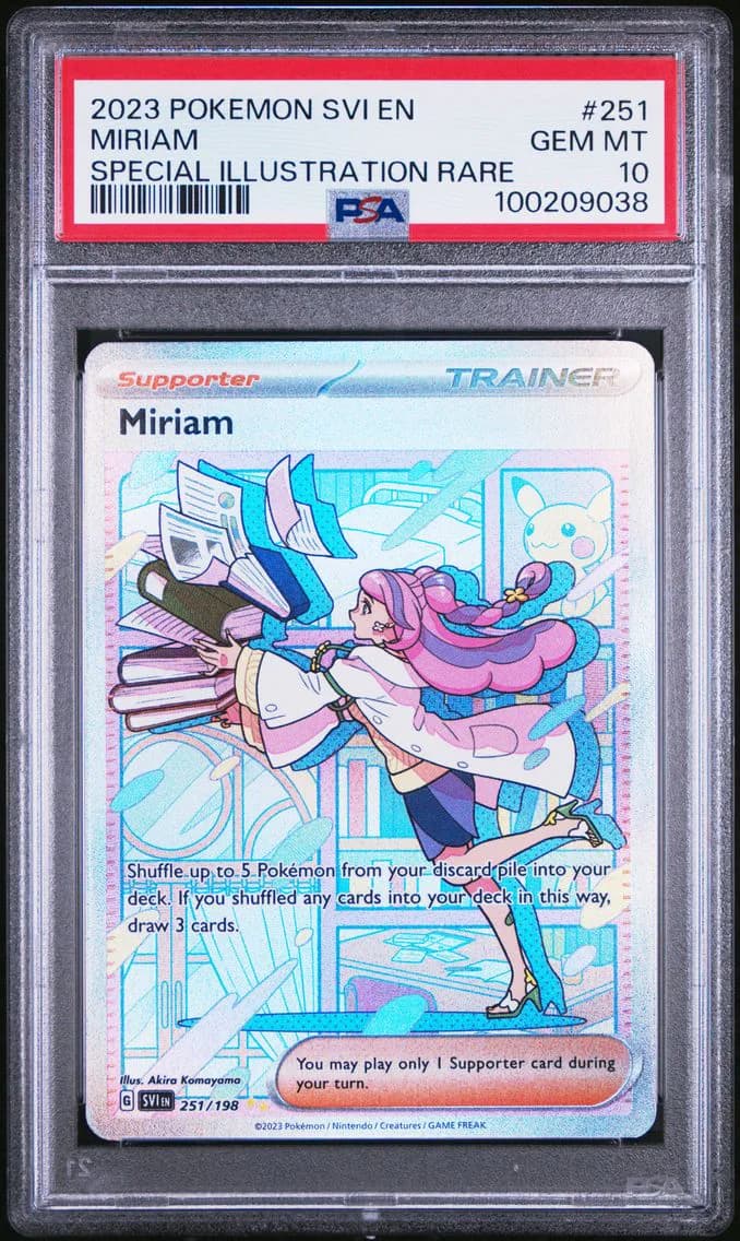 Miriam, Scarlet & Violet, PSA 10