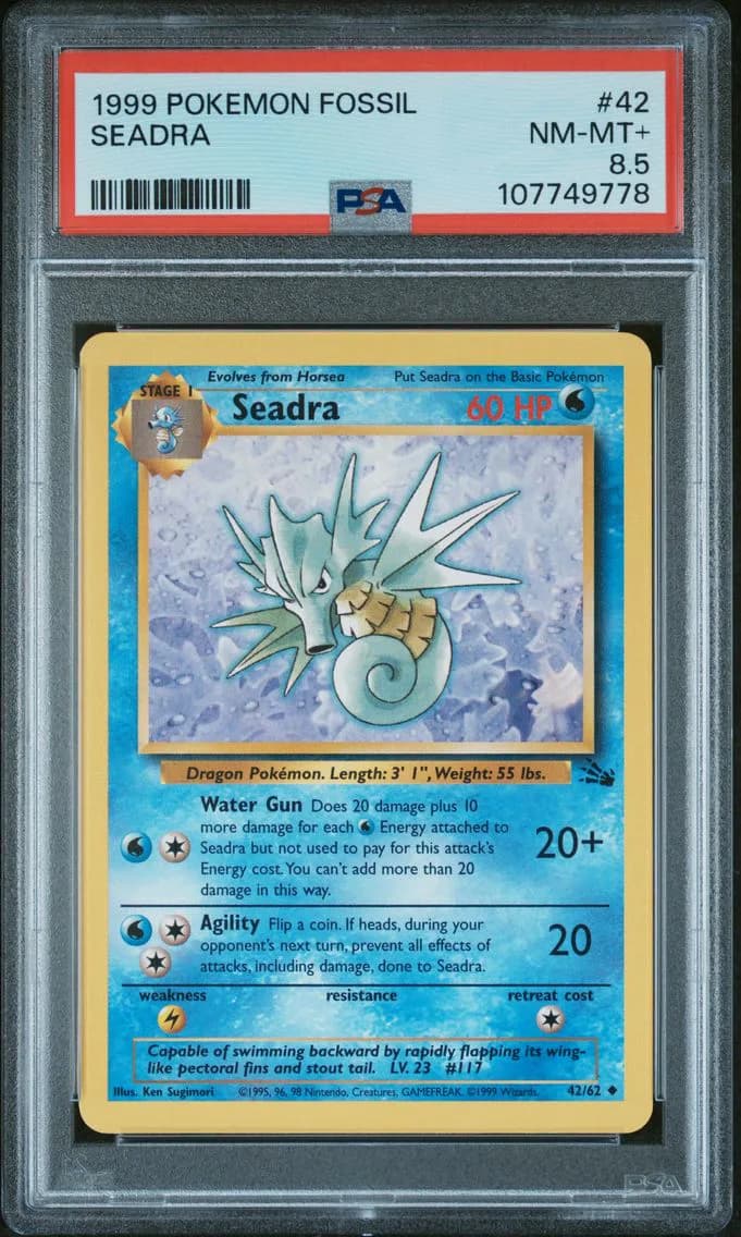 Seadra, Fossil, PSA 8.5