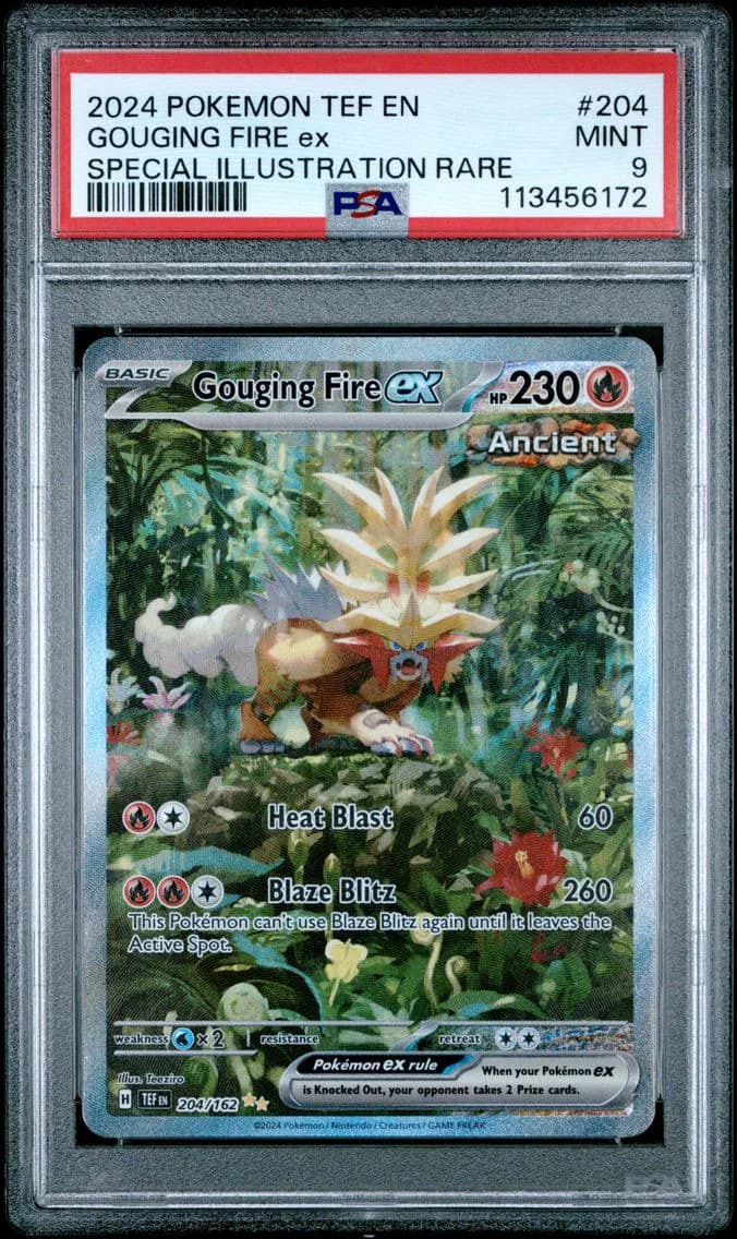 Gouging Fire EX, Temporal Forces, PSA 9