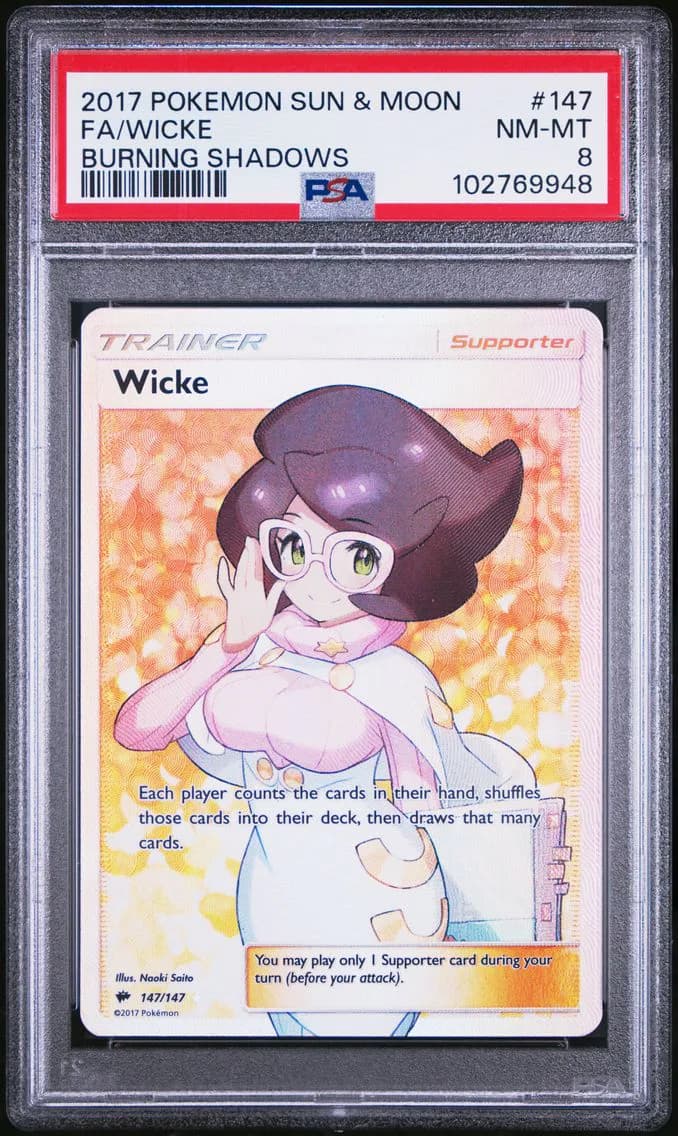 Wicke, Sun & Moon Burning Shadows, PSA 8