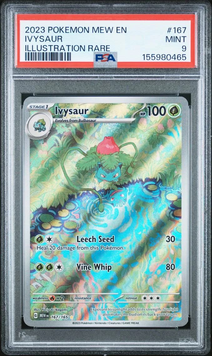 Ivysaur, 151, PSA 9