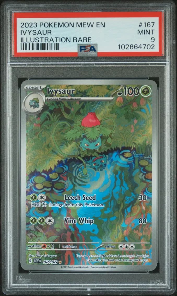 Ivysaur, 151, PSA 9