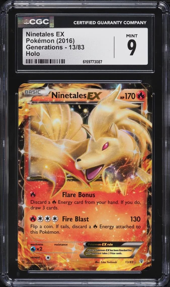 Ninetales EX, Generations, CGC 9