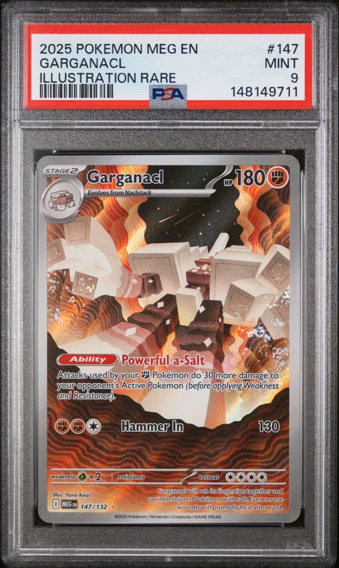 Garganacl, Mega Evolution, PSA 9