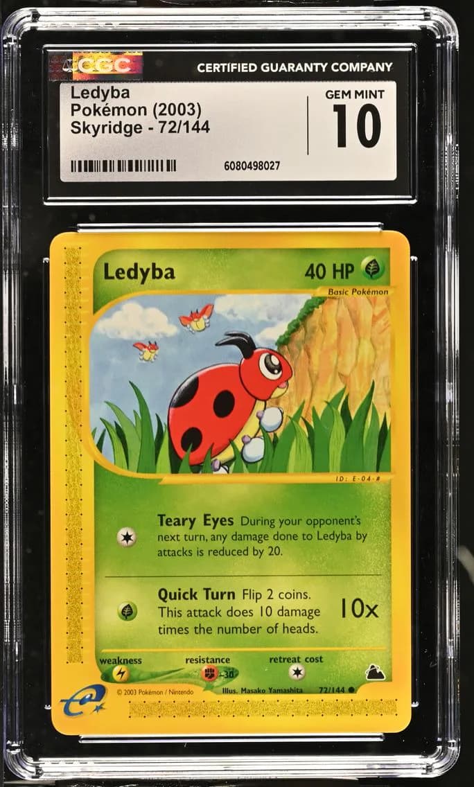 Ledyba, Skyridge, CGC 10
