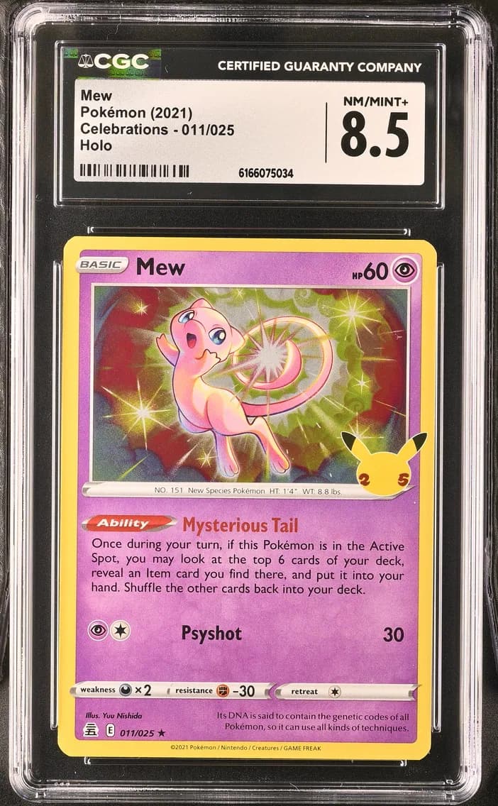 Mew, Celebrations, CGC 8.5