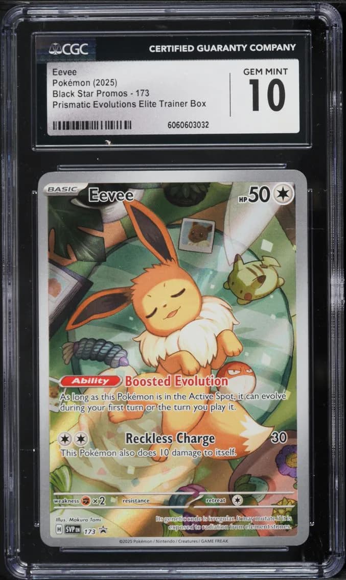 Eevee, Black Star Promos - Scarlet & Violet SVP EN, CGC 10