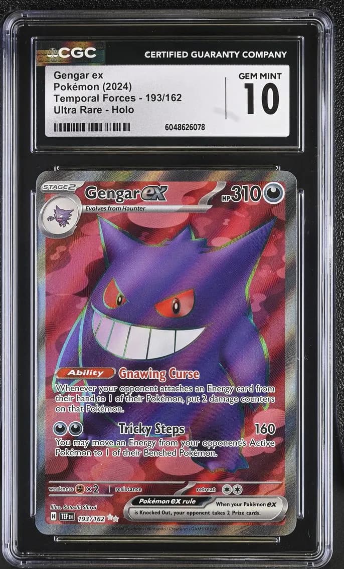 Gengar ex, Temporal Forces, CGC 10