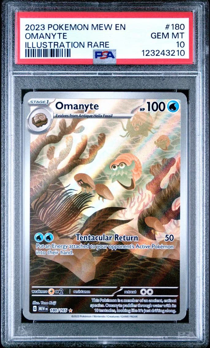 Omanyte, 151, PSA 10