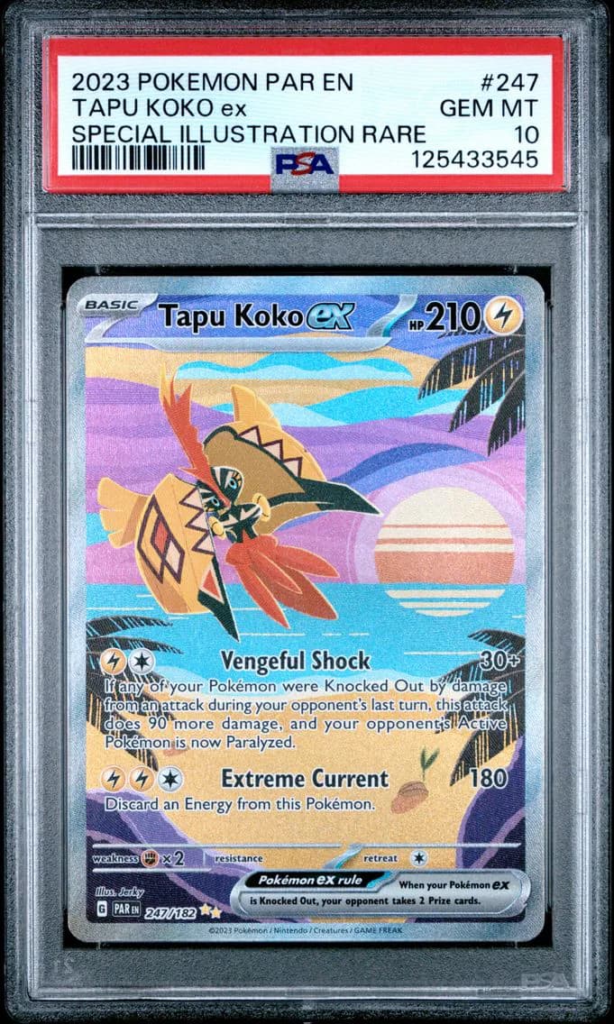 Tapu Koko EX, Paradox Rift, PSA 10