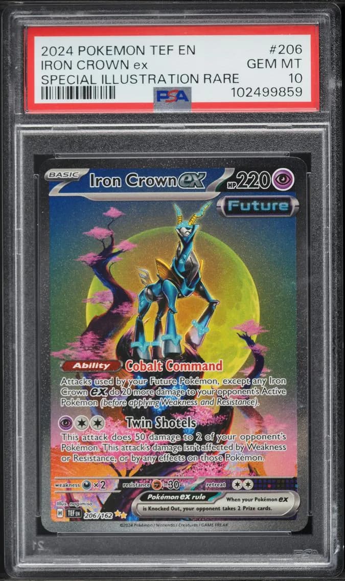 Iron Crown EX, Temporal Forces, PSA 10