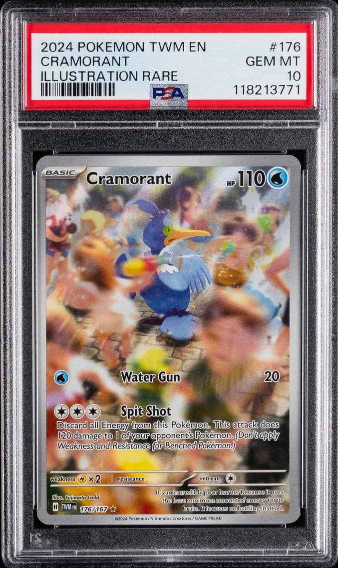 Cramorant, Twilight Masquerade, PSA 10