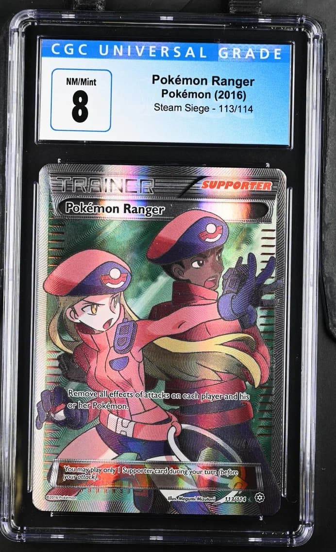 Pokémon Ranger, Steam Siege, CGC 8