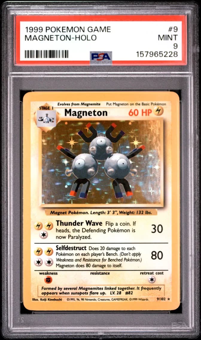 Magneton-Holo, Game, PSA 9