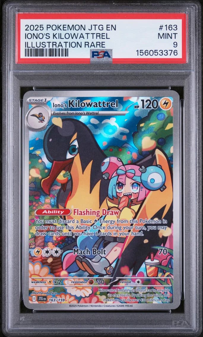 Iono's Kilowattrel, Journey Together, PSA 9