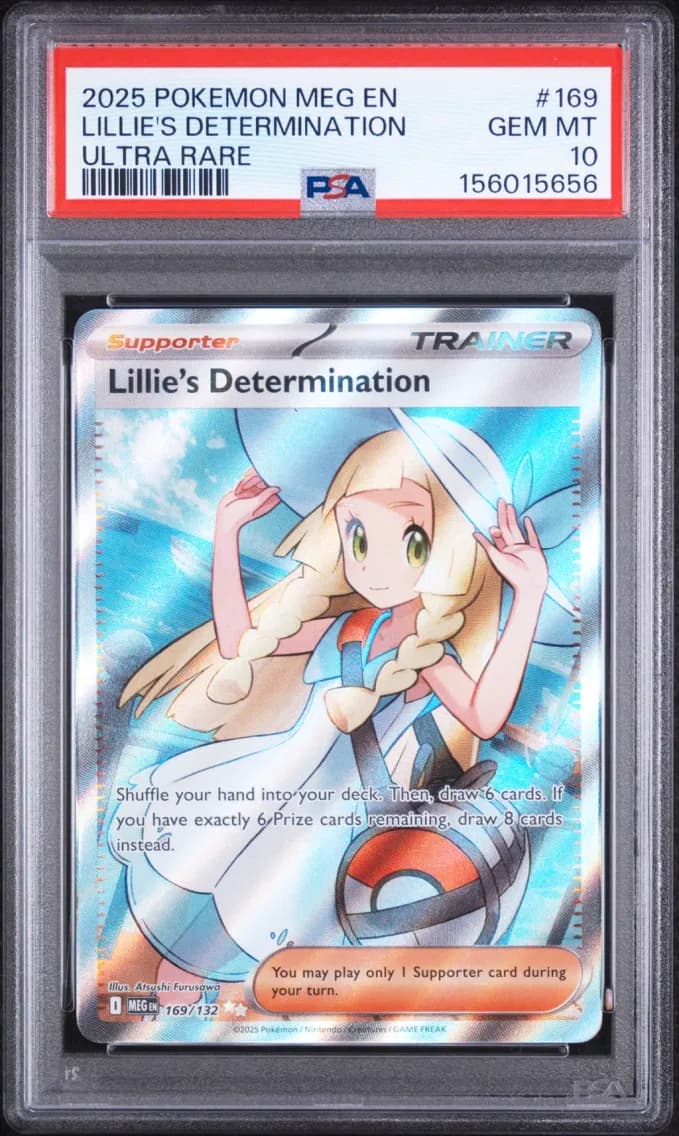 Lillie's Determination, Mega Evolution, PSA 10