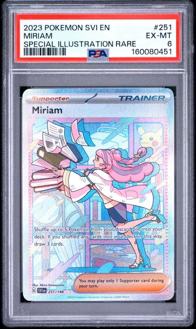 Miriam, Scarlet & Violet, PSA 6