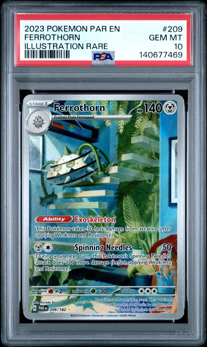 Ferrothorn, Paradox Rift, PSA 10
