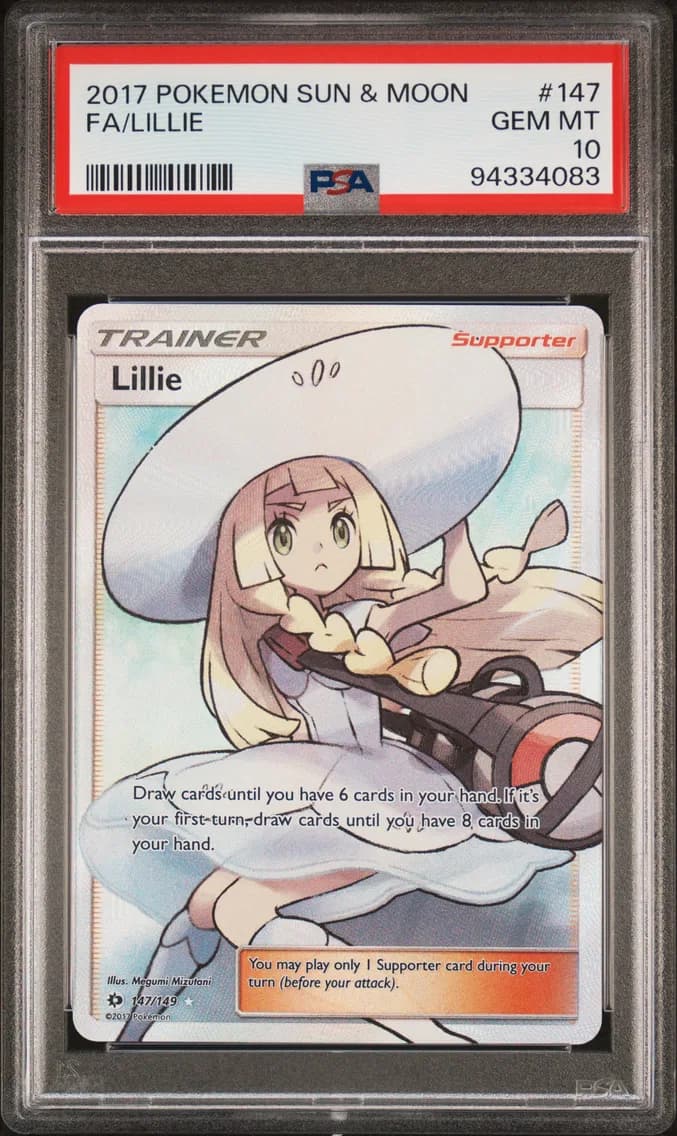 Lillie, Sun & Moon, PSA 10