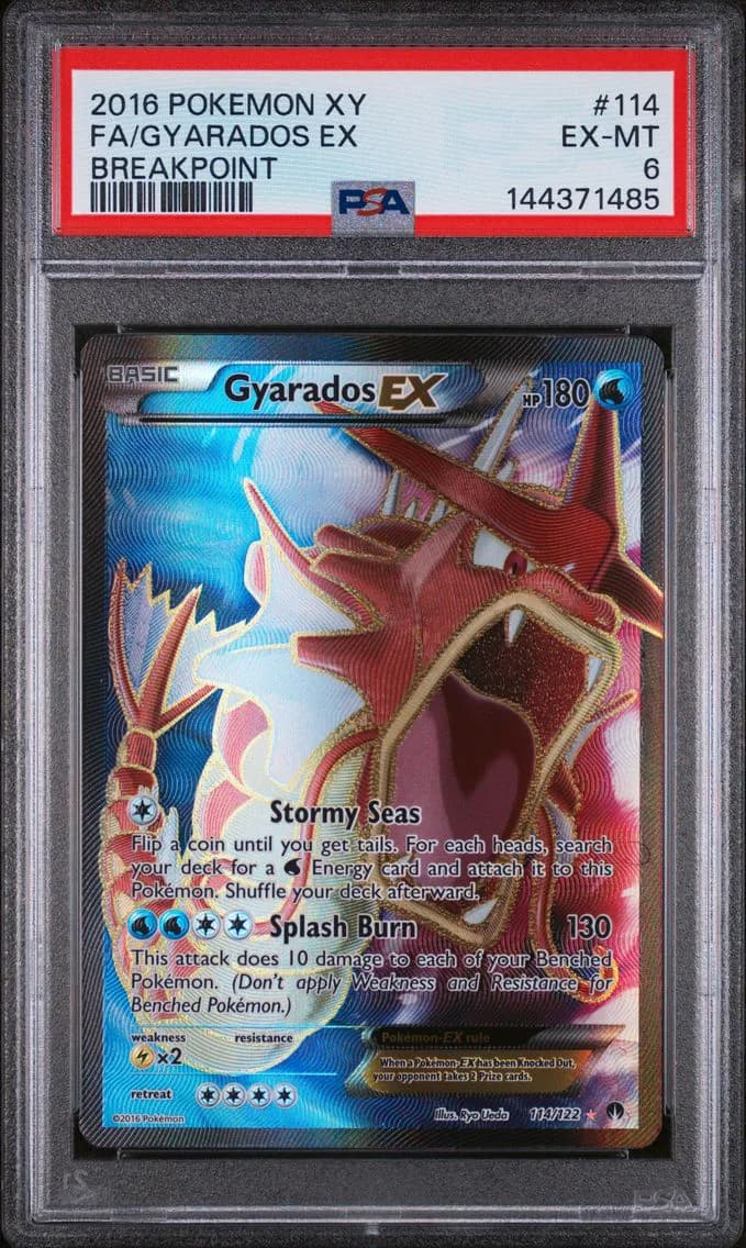 Gyarados EX, XY Breakpoint, PSA 6