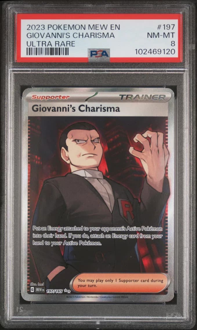 Giovanni's Charisma, 151, PSA 8