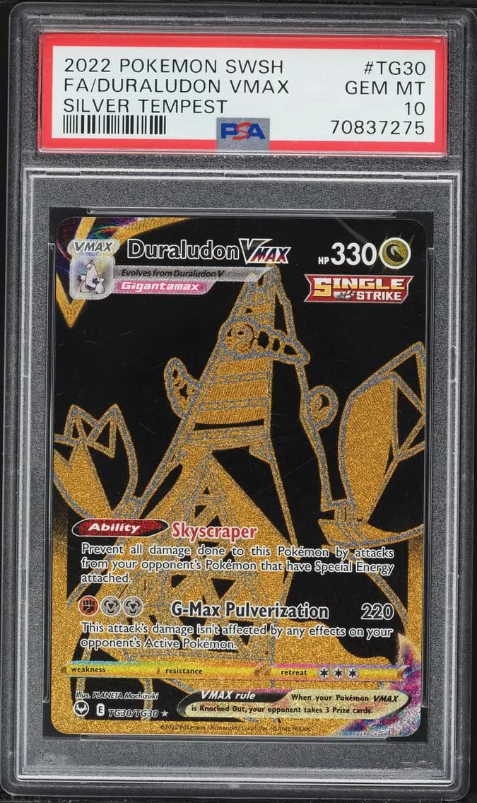 Duraludon VMAX, Sword & Shield Silver Tempest, PSA 10